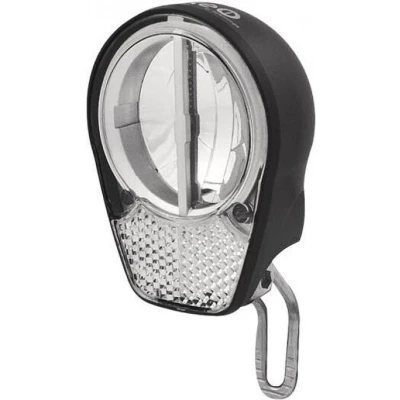 Afbeelding van Simson Roxeo Koplamp Fietslamp (Naaf)Dynamo Halogeen Zwart
