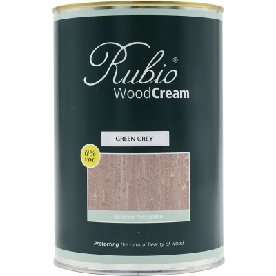 Afbeelding van rubio monocoat woodcream green grey #6 1 ltr