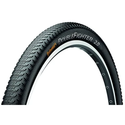 Afbeelding van Continental Buitenband DoubleFighter III 26 x 1.90&quot;&quot; / 50 559 zwart met reflectie