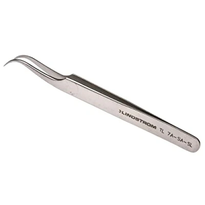 Afbeelding van Lindström TL 7A SA SL Precisiepincet 7 Spits, gebogen 120 mm