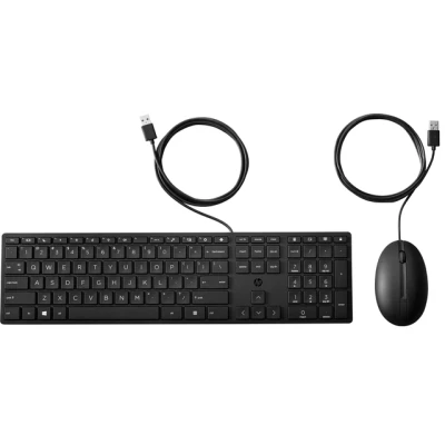 Afbeelding van Toetsenbord + muis HP 320MK Qwerty zwart