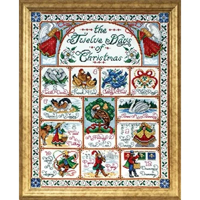 Afbeelding van Design Works 12 dagen Kerstmis, Multi Color