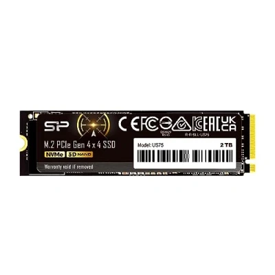 Afbeelding van Silicon Power SSD 2TB NVMe 4.0 Gen4 PCIe US75 M.2 SP Internal Solid State Drive R/W up to 7,000/6,500 MB/s, Compatible with Playstation 5