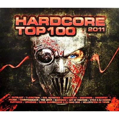 Afbeelding van Various Artists Hardcore Top 100 2011 (2 CD)