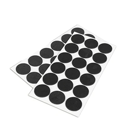 Afbeelding van LouMaxx anti slip pads zelfklevend 36 x meubelstoppers zwart, rond Ø 35 mm antislip met extra sterke grip
