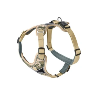 Afbeelding van HUNTER Servies DIVO Camouflage, kleur: beige, ergonomisch gevormd, 5 voudig verstelbaar, met aluminium gespen, ademend gevoerd, 3M Scotchlite reflecterend, maat: S