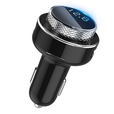 Afbeelding van Autolader, USB Bluetooth 5.0, FM zender, adapter voor TF/U disc, MP3 speler, auto accessoires