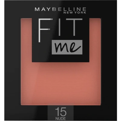 Afbeelding van Maybelline Fit Me Blush 15 Nude Oranje Natuurlijk Ogende Rouge 4,5 gr