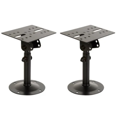Afbeelding van Beugels voor luidsprekers HQ 2 stuks (Max. 4 kg, Zwart)