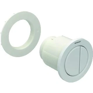 Afbeelding van Geberit meubeldrukker type01 pneum gr kl spoeling alpien wit 116 050 11 1
