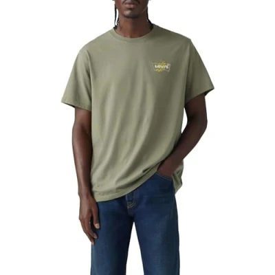 Afbeelding van Levi&#039;s Ss Relaxed Fit Tee T Shirt heren, Ssnl Bw Cacti Logo D, XXL