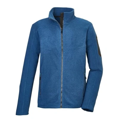 Afbeelding van killtec heren Microfleece jack/fleece jack met opstaande kraag KOW 90 MN KNTFLC JCKT, dunkelblau, M, 41823 000