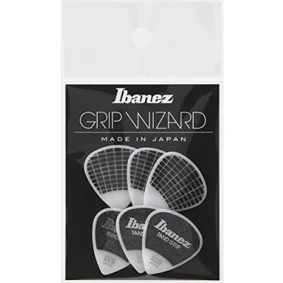 Afbeelding van Ibanez PA16HSG WH Sand Grip Plectrums 1.0mm (White) Plectrum set