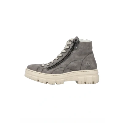 Afbeelding van Rieker Dames Z7410 korte laarzen, grijs, 42 EU