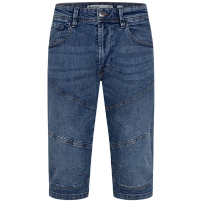 Afbeelding van Indicode Jeans Jeansshort, Heren, Maat: XL, Blue denim