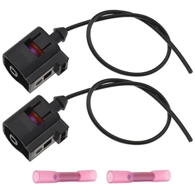 Afbeelding van the Lord of Tools 2 STKS 1 Pin Oliedruk Sensor Plug Connector met Draad 1J0973701 Compatibel A3 A4 A5 A6 Golf Jetta