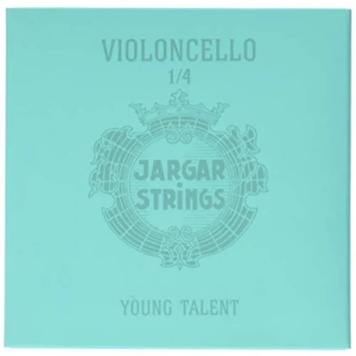 Afbeelding van JARGAR &quot;Young Talent&quot; 1/4 Cellosnaren Set Medium Staal core, kleine Mensuren