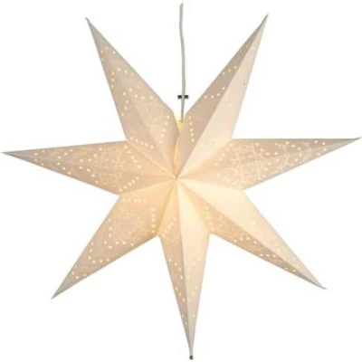Afbeelding van Kerstster met lamp 51cm