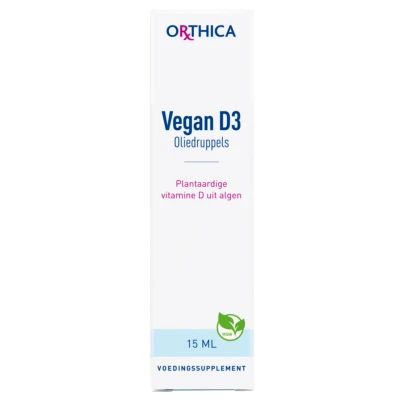 Afbeelding van Gratis Verzending: 2x Orthica Vegan D3 druppels 15 ml