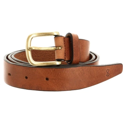 Afbeelding van SADDLER Leren Riem Epping Belt W90 Brown Bruine