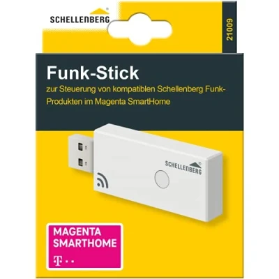 Afbeelding van Schellenberg 21009 Magenta SmartHome draadloze stick voor de bediening van producten in een QIVICON Smart Home System