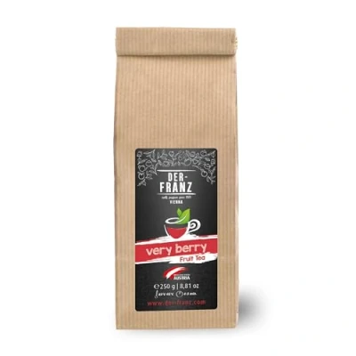 Afbeelding van Der Franz Vruchtenthee „Verry Berry, natuurlijk gearomatiseerd in hele bladeren, 250 g