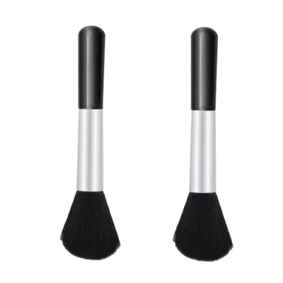 Afbeelding van Poederkwast, 2 Stuks Poedermake Upkwasten, Poederfoundation, Make upkwast, Blush up, Stofkwast