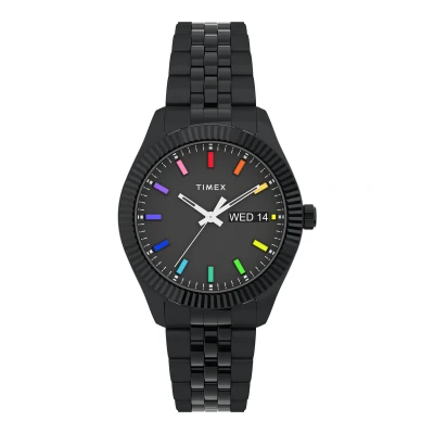 Afbeelding van Timex Legacy Rainbow Horloge, Dames, Maat: One Size, Black