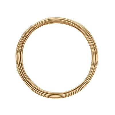 Afbeelding van Vaessen Creative Aluminium draad 1,5 mm 5 m Light Gold, 500 x 0,15 cm