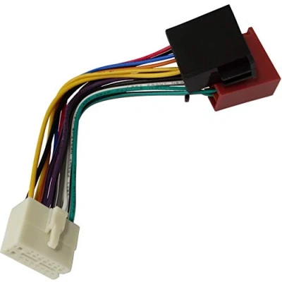 Afbeelding van aerzetix H6 adapterkabel converter ISO autoradio kabel radio adapter stekker passend Clarion