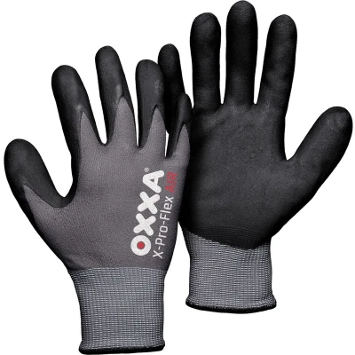 Afbeelding van Werkhandschoen OXXA X Pro Flex AIR 51 292 Maat 11 XXL Zwart/Grijs