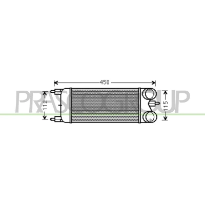 Afbeelding van PRASCO CI523N001 Intercooler