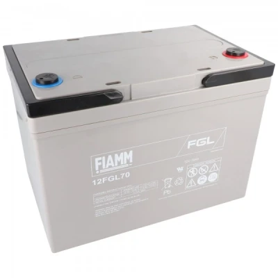 Afbeelding van Fiamm 12FGL70 loodbatterij met M6 schroefaansluiting 12V, 70000mAh