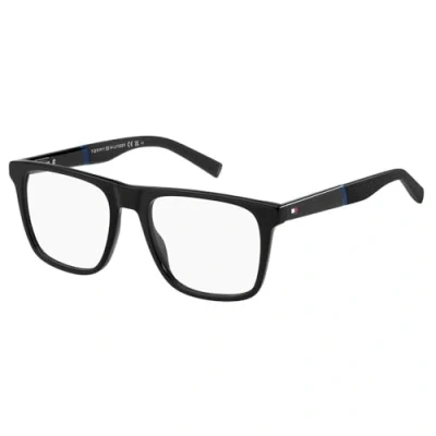 Afbeelding van Tommy Hilfiger Uomo TH 2045 807 Montature da vista Acetato Nero Squadrata
