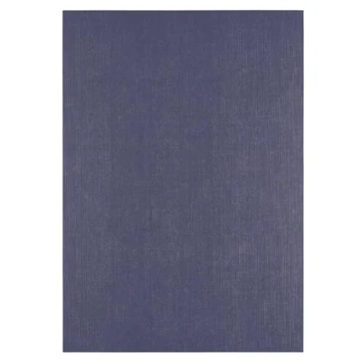 Afbeelding van Florence Cardstock Linnenkarton Eggplant (Blauw) Gekleurd Papier A4 10 vellen Textuur 250 g
