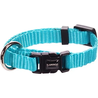 Afbeelding van Hond Halsband Ziggi Turkoois XXS 15 25cm 10mm