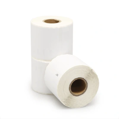 Afbeelding van Geschikt 3x Dymo 99014 / S0722430 compatible labels 101 mm x 54 Alleeninkt