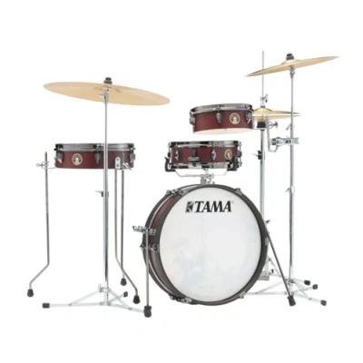 Afbeelding van Tama LJK48PBN Club JAM Pancake set Burgundy Walnut Wrap Drum ketel