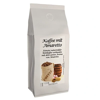 Afbeelding van C &amp; T Aromakoffie Gearomatiseerde koffie gemalen Amaretto 500 g Privé Roesterij Topkoffie Flavoured Coffee