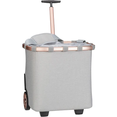 Afbeelding van Reisenthel Shopping Carrycruiser frame twist sky rose Trolley