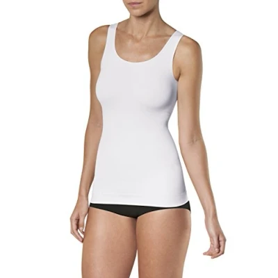 Afbeelding van SLEEX shapewear figuurvormend dames onderhemd (met brede dragers) (44032), kleur wit, maat L/XL