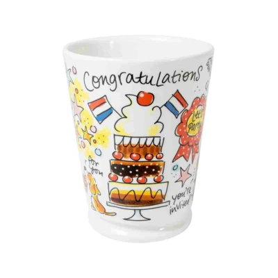 Afbeelding van Blond Amsterdam mok Congratulations (500 ml)