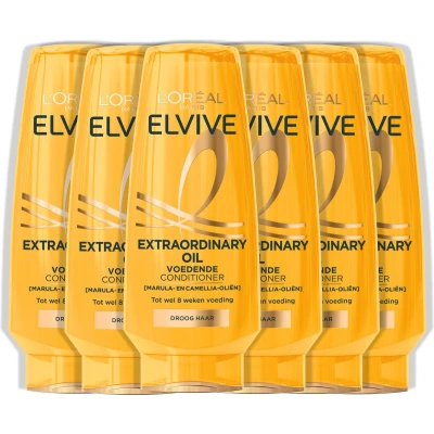 Afbeelding van 6x L&#039;Oréal Elvive Extraordinary Oil Conditioner 200 ml