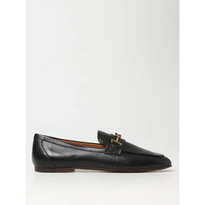 Afbeelding van Leather Loafers with Metal Detailing Comfortable Slip On Shoes for