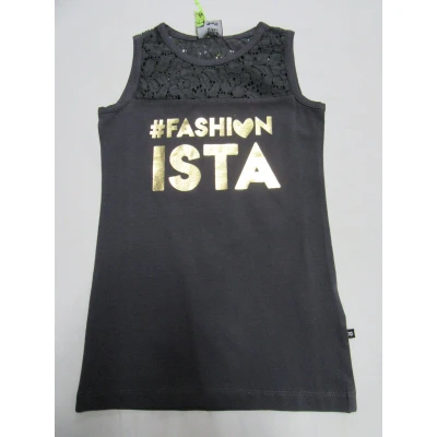 Afbeelding van Rumbl Zomer jurk Donker grijst # Fashion Ista 116 / 122 6/7jaar