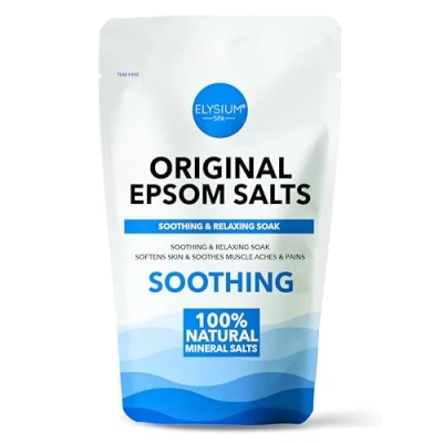 Afbeelding van Elysium Spa Natuurlijke Originele Epsom zouten, Wit, 450 G