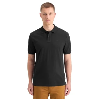 Afbeelding van Scotch &amp; Soda CORE LOGO Poloshirt, Heren, Maat: XL, Black