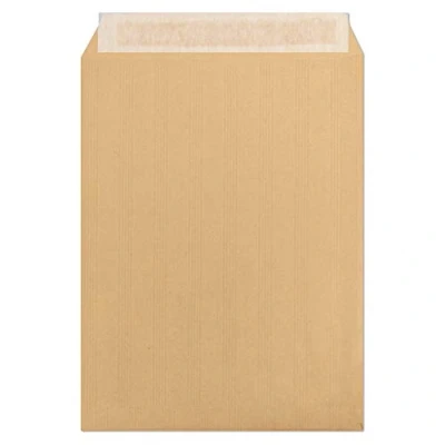 Afbeelding van Clairefontaine 7759C Doos met 125 Bruine Adour Kraft Enveloppen 330x440 mm Zelfklevend 120g/m².