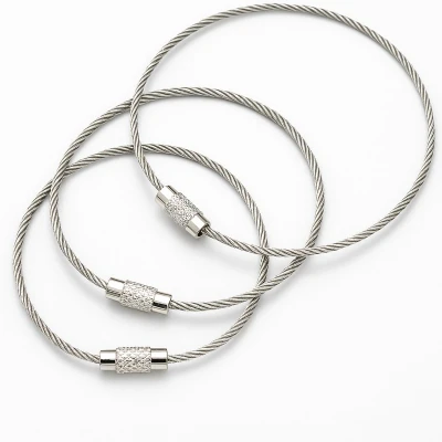 Afbeelding van S&amp;D Sleutelringen / Keychain 3 stuks in verschillende maten Sleutelbos ketting