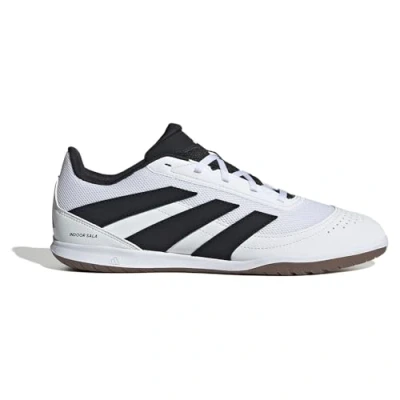 Afbeelding van adidas Performance Predator CLUB IN SALA Zaalvoetbalschoenen, Heren, Maat: 48, Footwear white/core black/lucid lemon Imitatieleer/ textiel